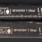 Spanish 1 - Institute For Language Study 1967 AMPEX A17C 8-TRACK TAPE