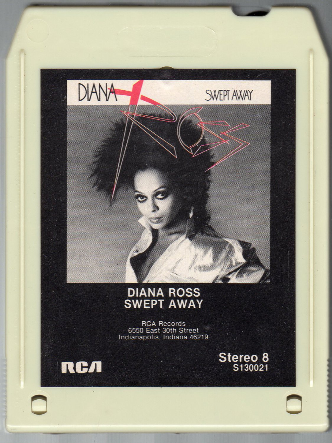 Diana Ross Swept Away 1984 RCA A17C 8TRACK TAPE