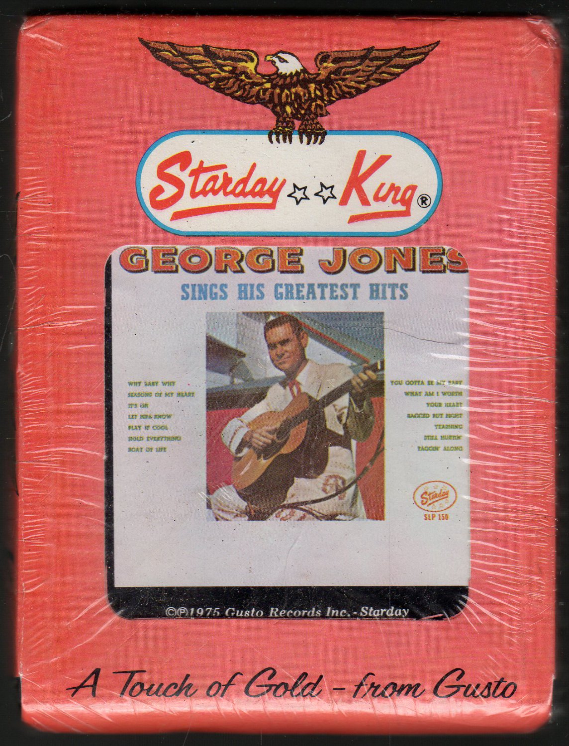 George Jones Sings His Greatest Hits 1962 Starday Re Issue Sealed A42