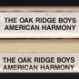 The Oak Ridge Boys - American Harmony Tapes I and II 1986 HEARTLAND A51 8-track tape