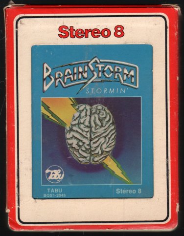 Brainstorm - Stormin' 1977 Debut RCA TABU A21A 8-TRACK TAPE