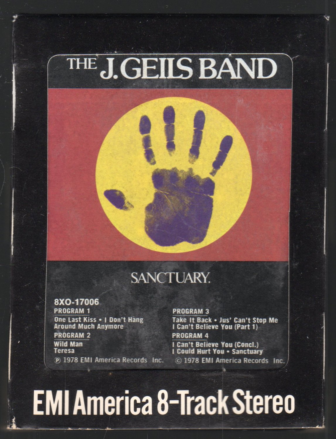 the j. geils band sanctuary vinyl