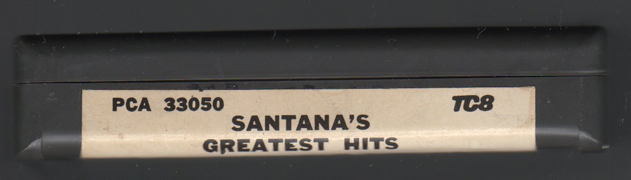 Santana Greatest Hits 1974 CBS A41 8 TRACK TAPE santana-greatest-hits-1974-cbs-a41-8-track-tape