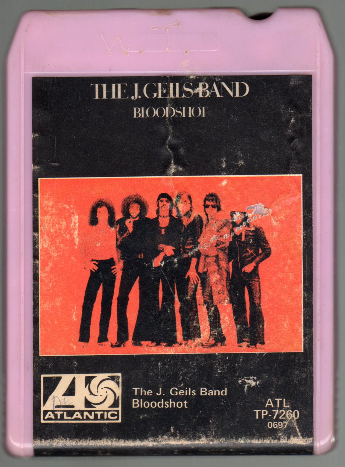 The J Geils Band Bloodshot 1973 Atlantic A14 8 Track Tape