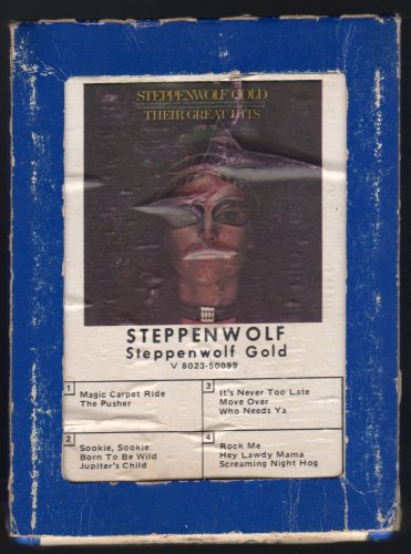 Steppenwolf - Gold Their Great Hits 1970 GRT DUNHILL A14 8-TRACK TAPE