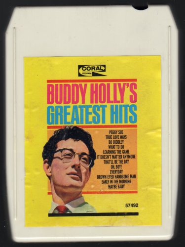 Buddy Holly - Buddy Holly's Greatest Hits 1967 CORAL A43 8-TRACK TAPE