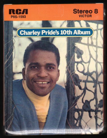 Charley Pride - Charley Pride's 10th Album 1970 RCA Sealed A14 8-TRACK TAPE