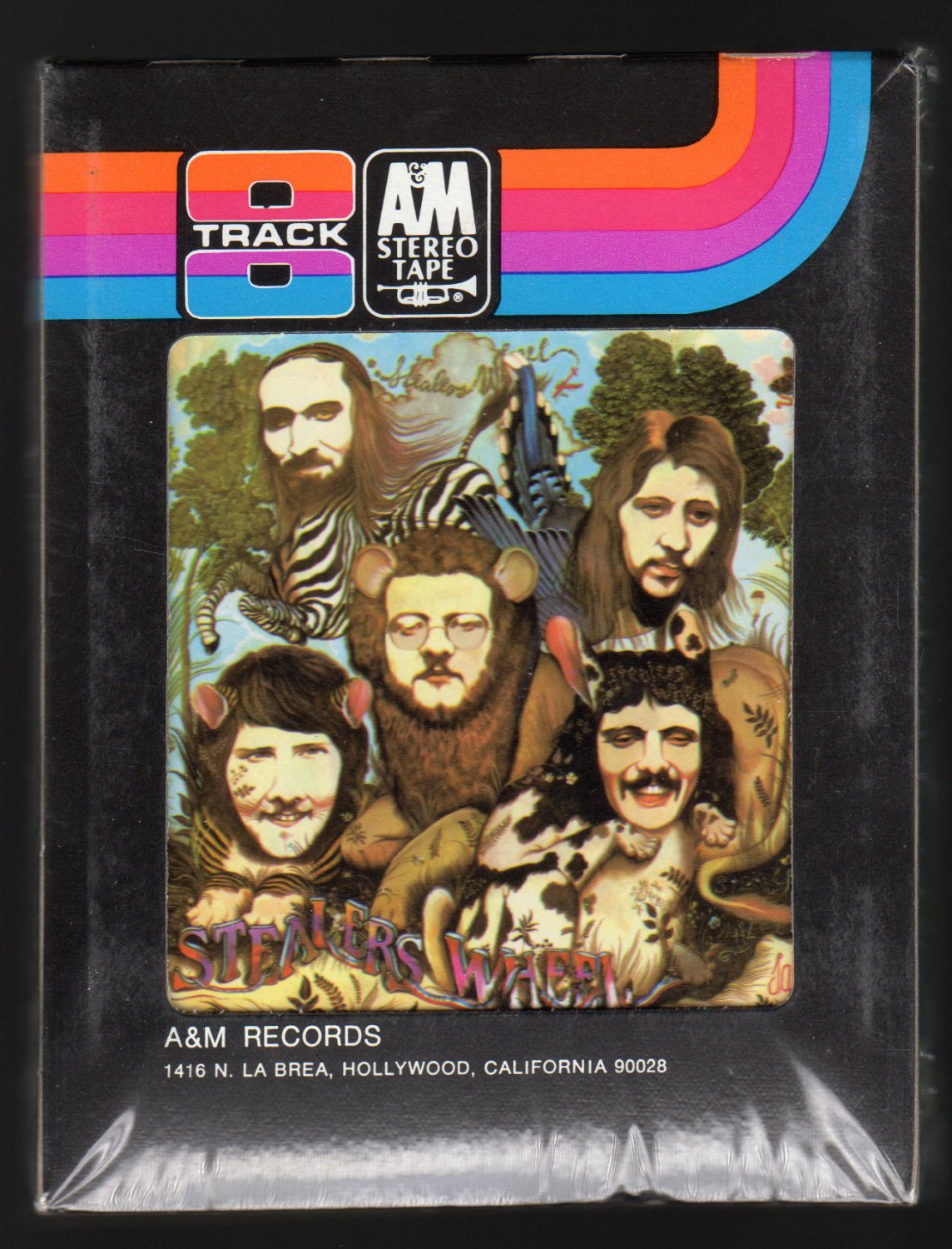 Stealers Wheel - Stealers Wheel 1972 Debut A&M Sealed A14 8-TRACK TAPE