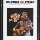 Willie Nelson - Willie and Family Live 1978 CBS A5 8-TRACK TAPE