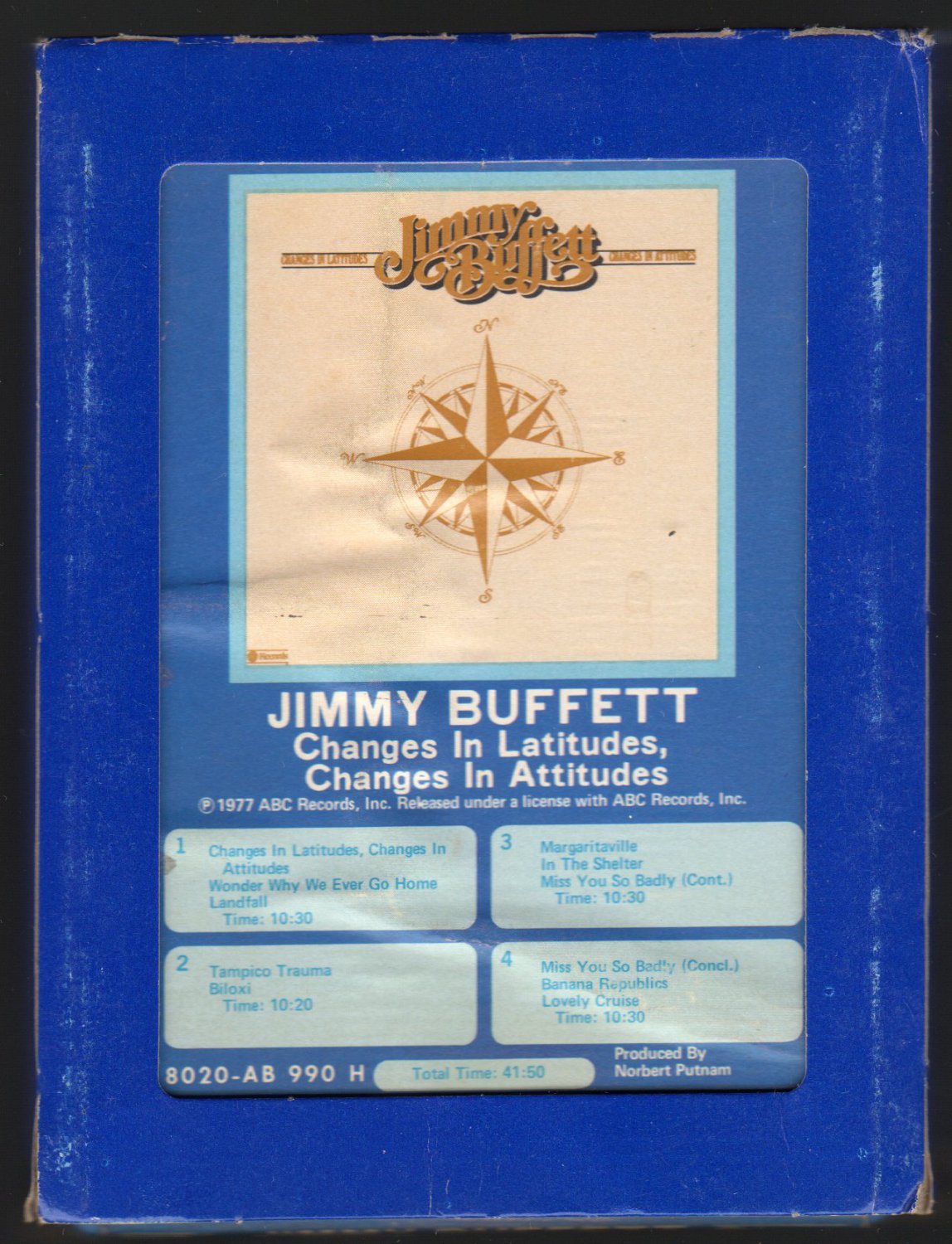 Jimmy Buffett - Changes In Latitudes, Changes In Attitudes 1977