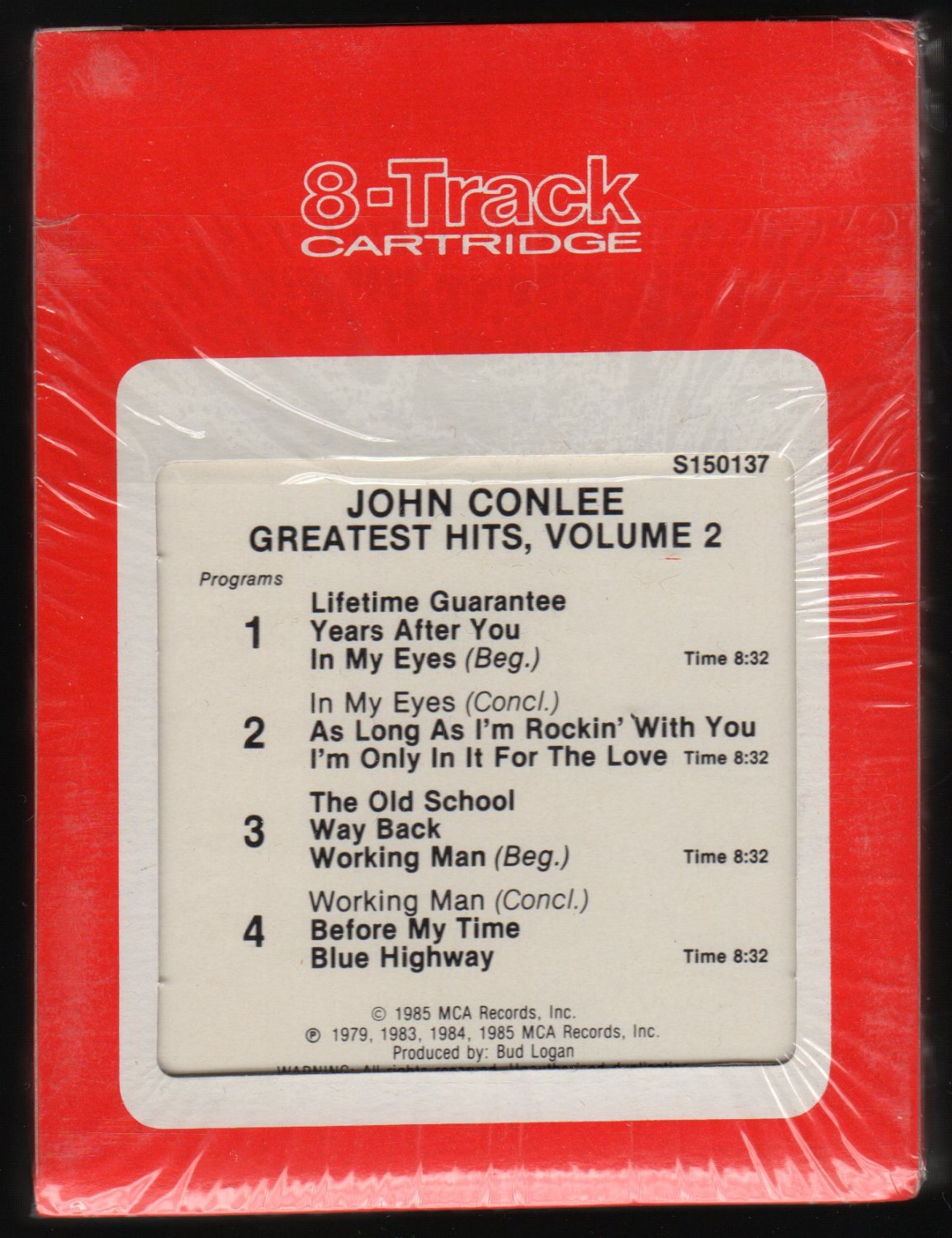 John Conlee John Conlee's Greatest Hits Vol 2 1985 RCA Sealed A18F 8