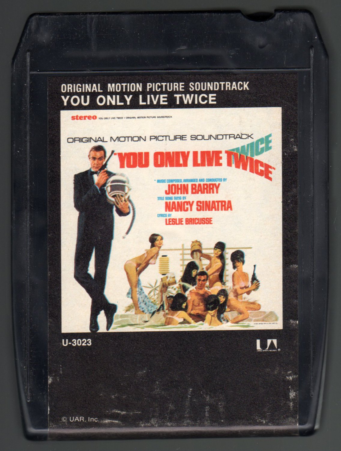 James Bond You Only Live Twice Original Soundtrack 1967 Ua Re Issue 8 Track Tape