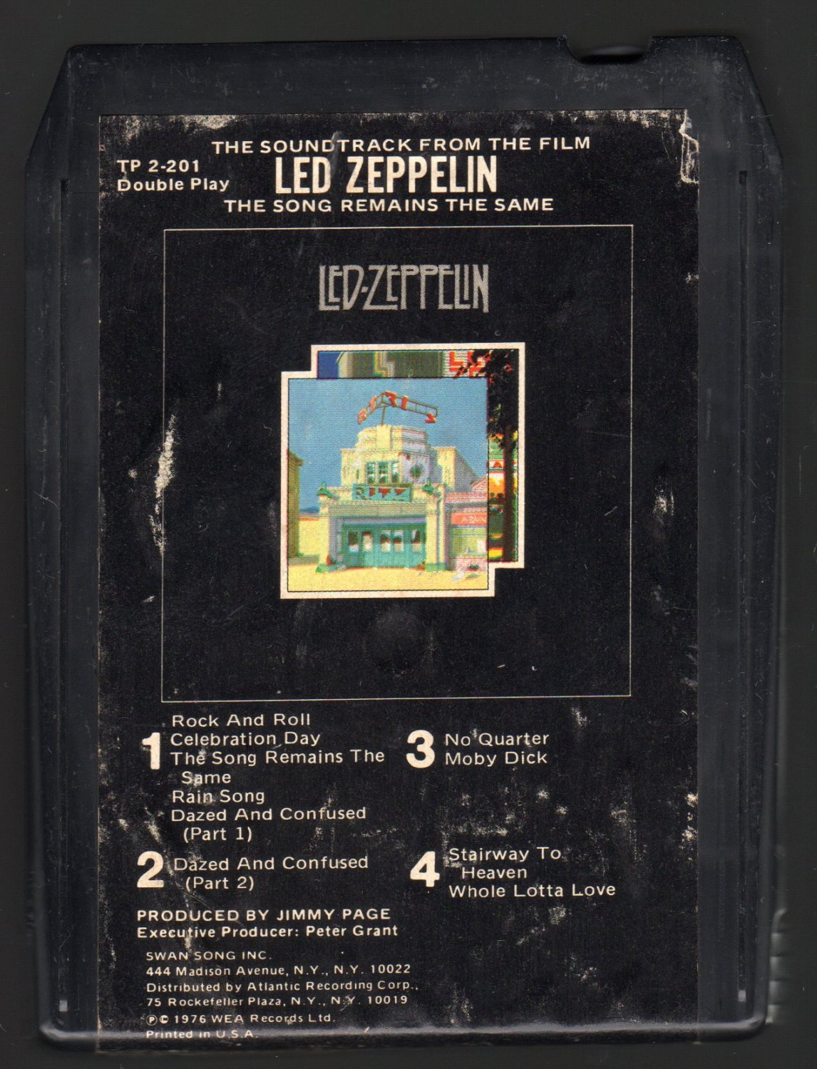 Led Zeppelin - The Song Remains The Same Soundtrack 1976 SWAN SONG