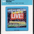 Steve Miller Band - Steve Miller Band LIVE 1983 CRC Sealed A25 8-TRACK TAPE