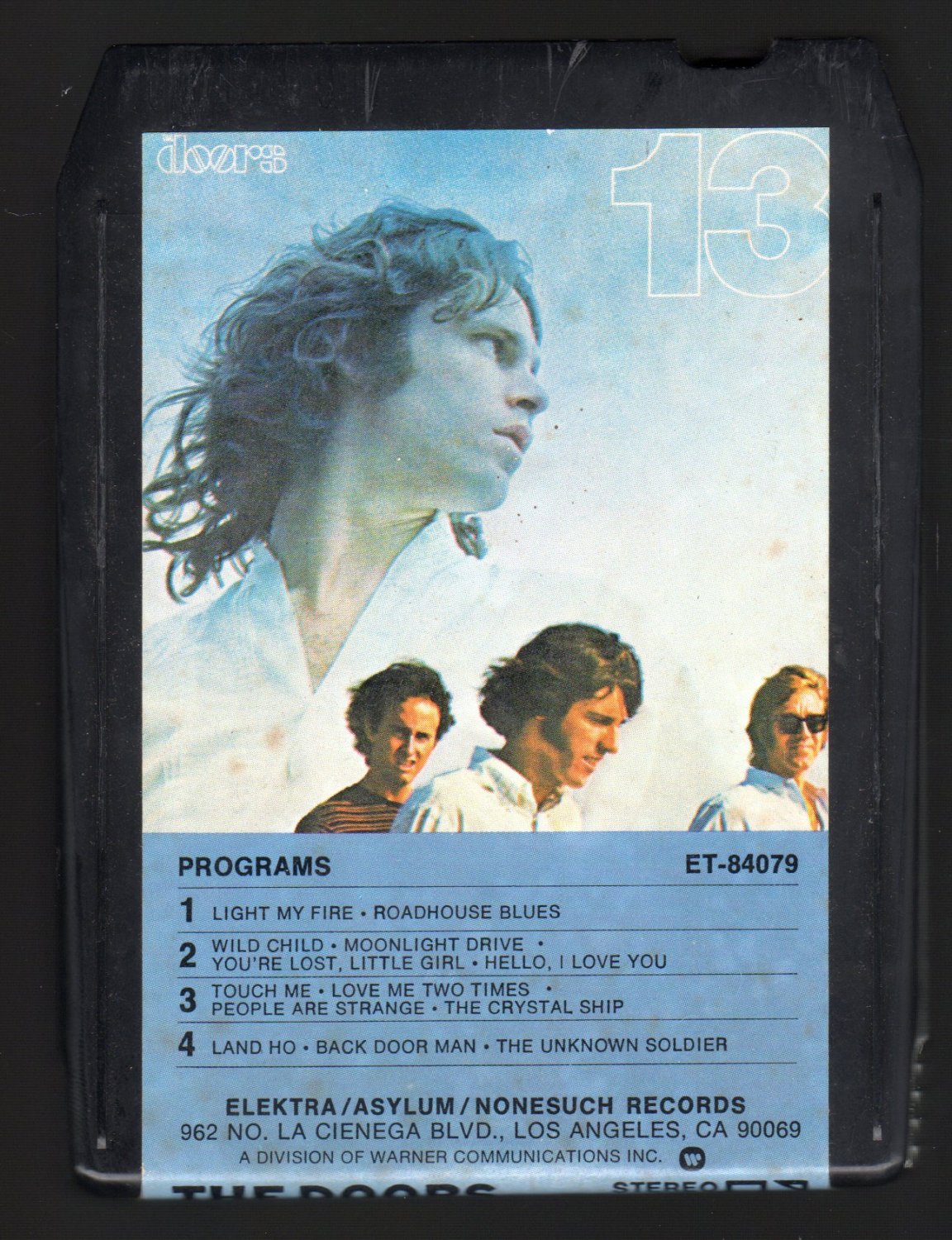 The Doors - The Doors 13 1970 ELEKTRA A45 8-TRACK TAPE