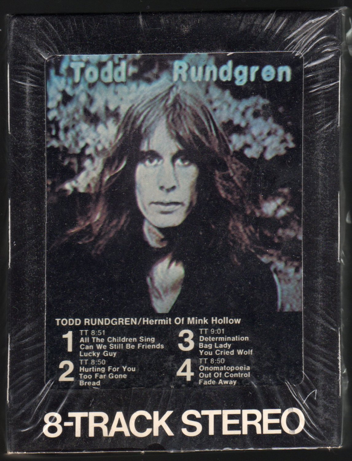 Todd Rungren - Hermit Of Mink Hollow 1978 WB A15 8-TRACK TAPE