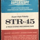 Superscope 8TR-45 - 45 Minute Blank Demo A21C 8-TRACK TAPE