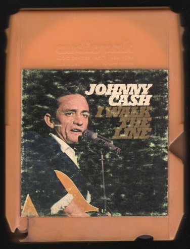 Johnny Cash - I Walk The Line 1964 CBS A21C 8-TRACK TAPE