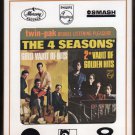 The 4 Four Seasons - Gold Vault & 2nd Vault Of Golden Hits 1966 MERCURY A33 8-TRACK TAPE