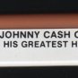 Johnny Cash - The Johnny Cash Collection His Greatest Hits Vol. II 1971 CBS A33 8-TRACK TAPE