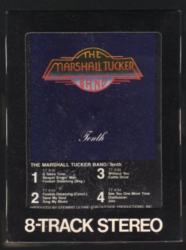 Marshall Tucker Band - Tenth 1980 WB A33 8-TRACK TAPE