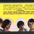 The Kinks - Kinks-Size 1988 RHINO C8 CASSETTE TAPE