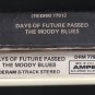 Moody Blues - Days Of Future Passed 1967 AMPEX DERAM A33 8-TRACK TAPE