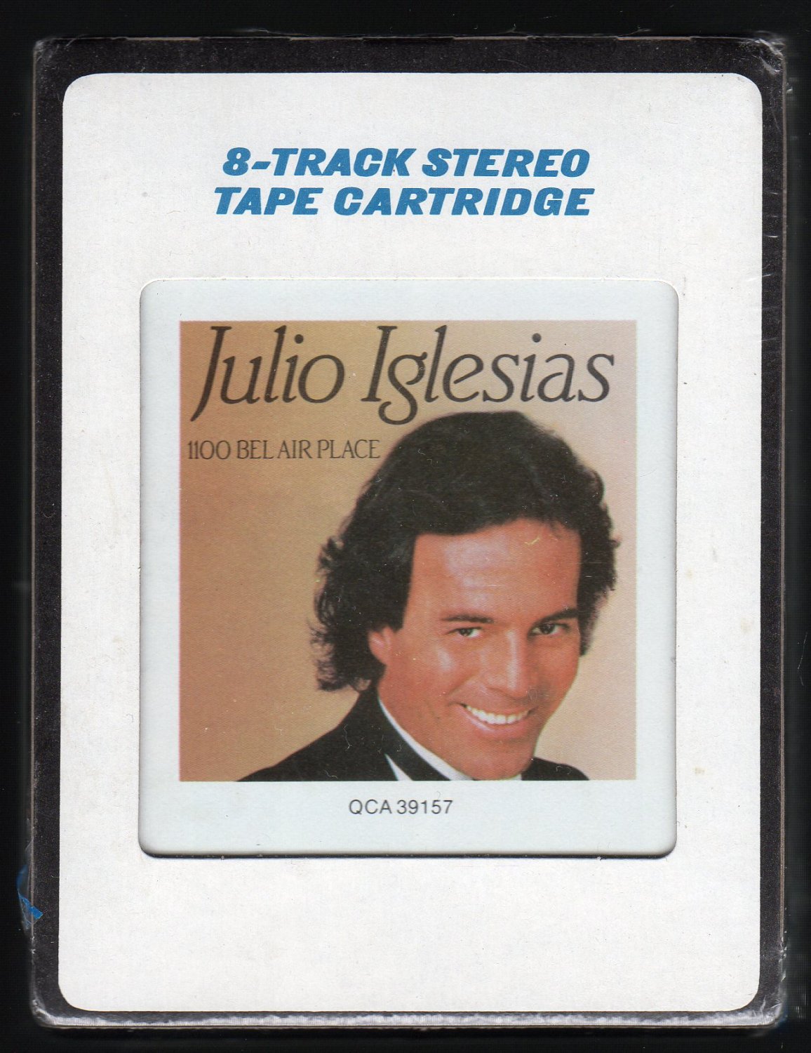 Julio Iglesias S/T DEBUT Columbia 8 Track Tape SEALED CLUB 1986 Latin  Spanish Po