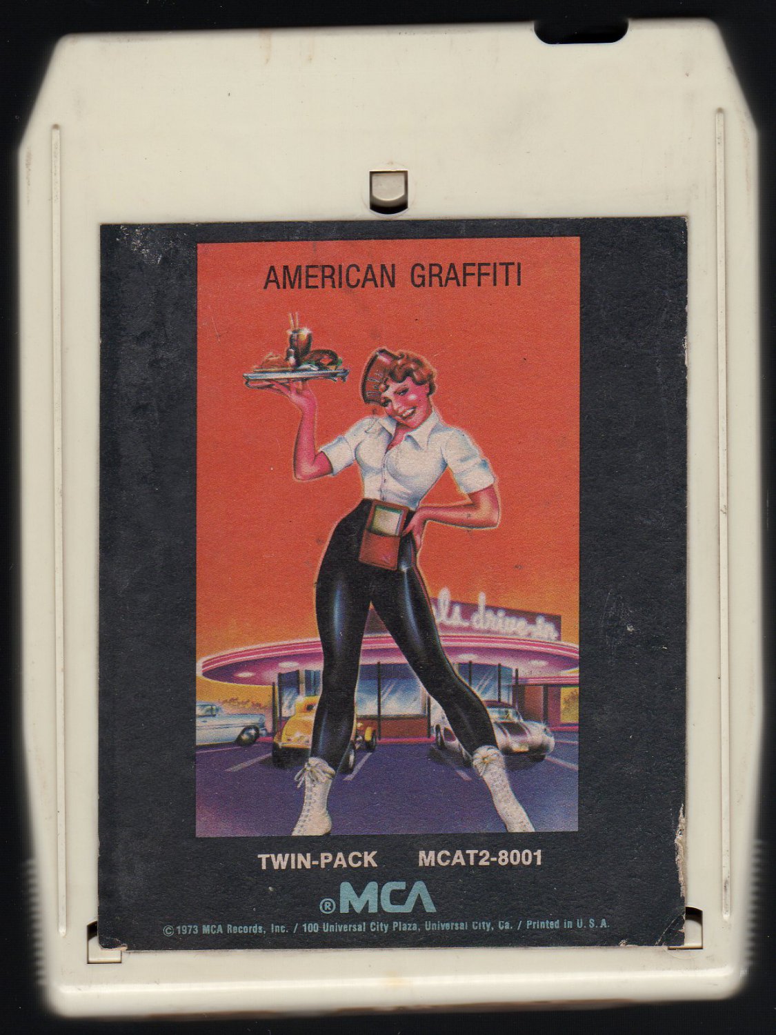 American Graffiti - 41 Original Hits Soundtrack Of American Graffiti 1973 MCA A41 8-TRACK TAPE