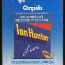 Ian Hunter - LIVE Welcome To The Club 1980 CHRYSALIS Sealed A16 8-TRACK TAPE