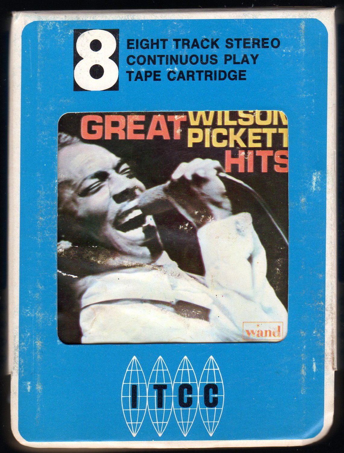 Wilson Pickett - Great Wilson Pickett Hits 1967 ITCC WAND A51 8-TRACK TAPE