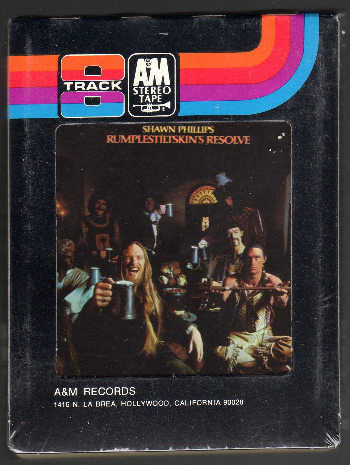 Shawn Phillips Rumplestiltskin's Resolve 1975 A&M Sealed A23 8TRACK TAPE
