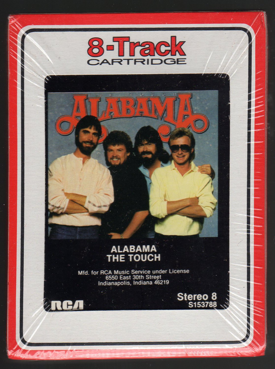 Alabama - The Touch 1986 RCA Sealed A23 8-TRACK TAPE