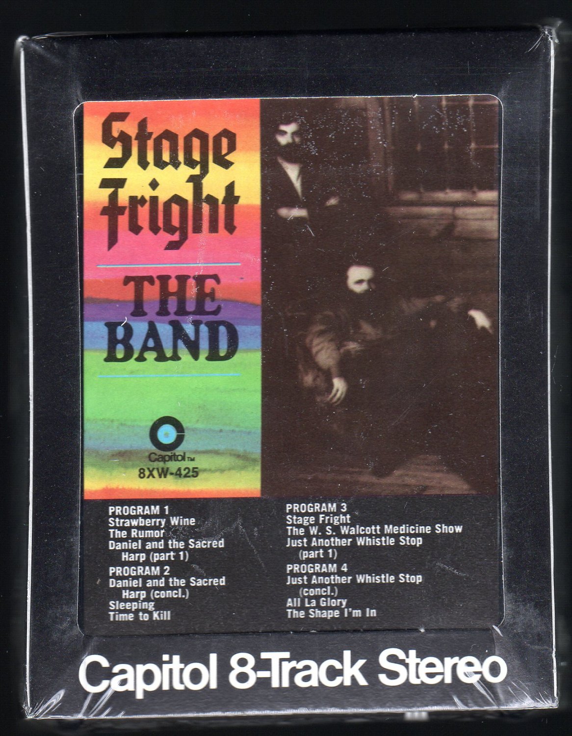The Band - Stage Fright 1970 CAPITOL Sealed A44 8-TRACK TAPE