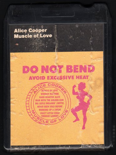 Alice Cooper - Muscle Of Love 1973 WB A4 8-TRACK TAPE
