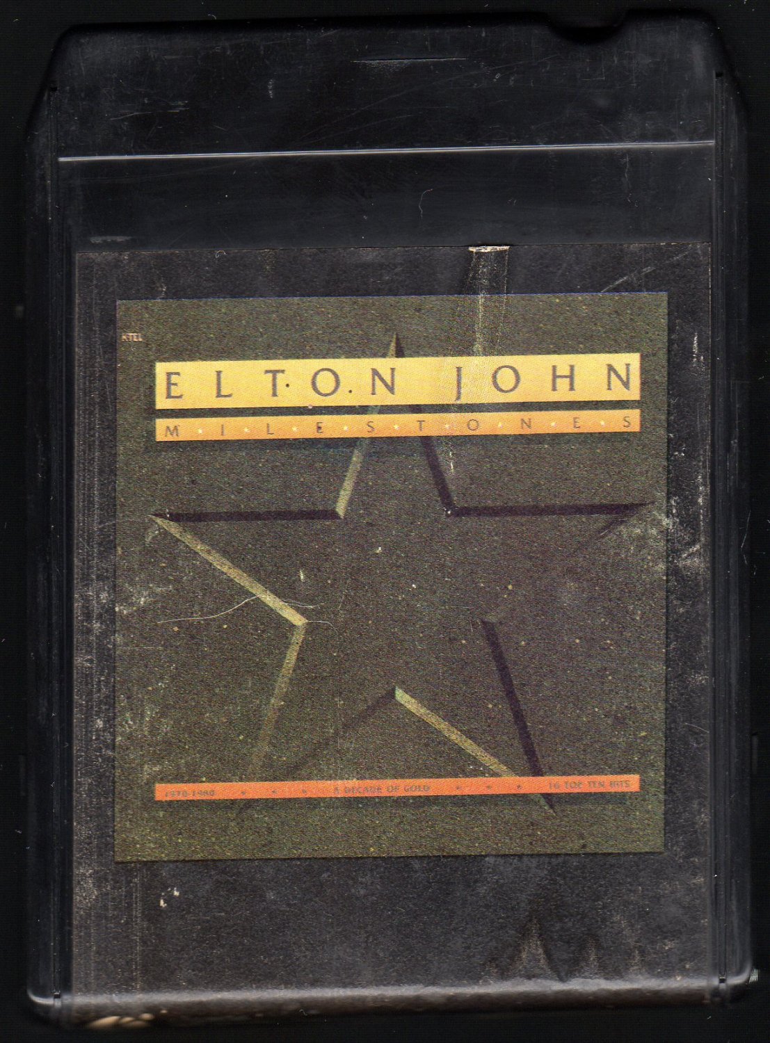 Elton John - Milestones 1980 KTEL A12 8-TRACK TAPE