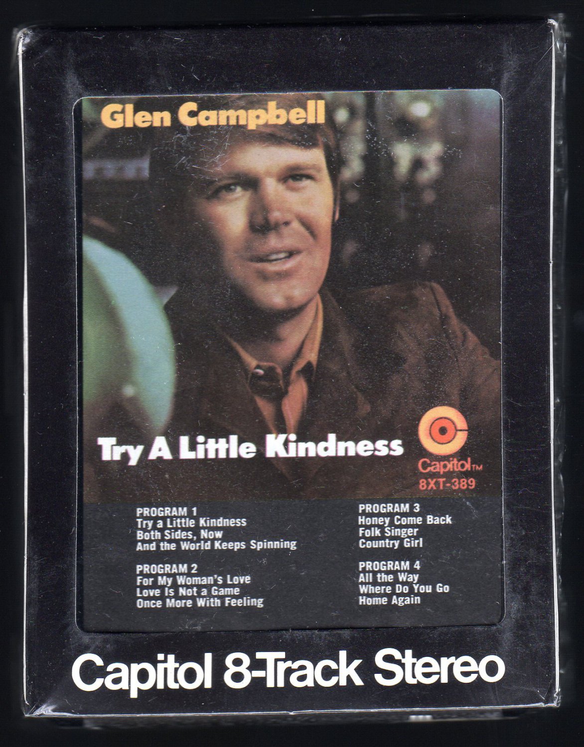 Glen Campbell Try A Little Kindness 1970 Capitol Sealed T6 8 Track Tape