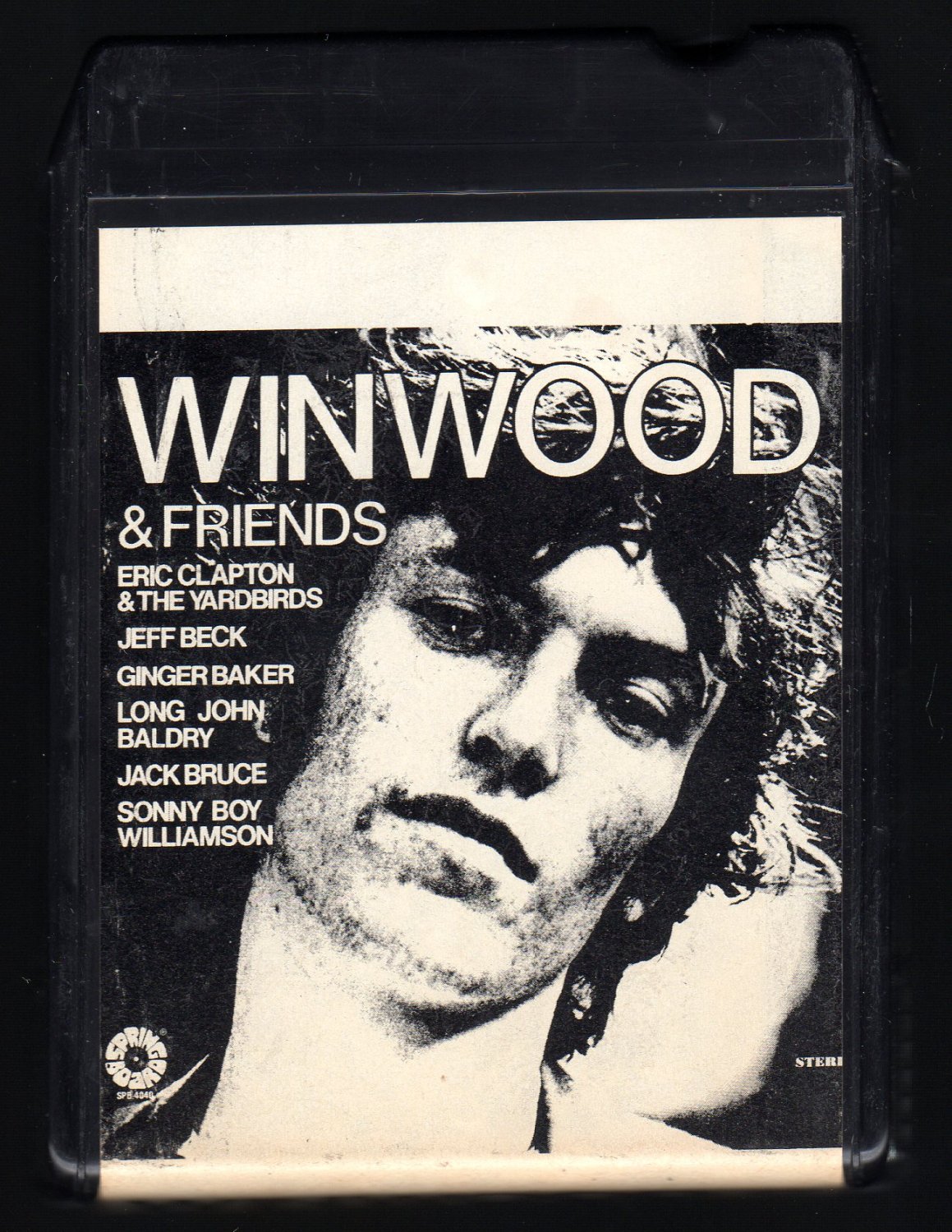 Steve Winwood - Winwood & Friends 1972 AMPEX SPRINGBOARD A39 8-TRACK TAPE