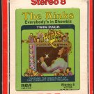 The Kinks - Everybody's In Showbiz 1972 RCA A29B 8-TRACK TAPE