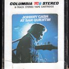 Johnny Cash - At San Quentin 1969 CBS 8-track tape