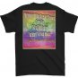 8tracksRBack 2X EXTRA LARGE BLACK Logo T-Shirt
