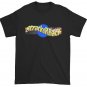 8tracksRBack LARGE BLACK Logo T-Shirt