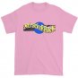 8tracksRBack LARGE LIGHT PINK Logo T-Shirt