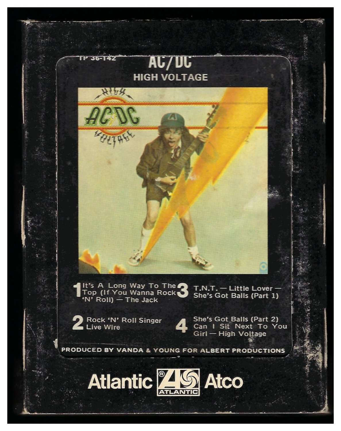 AC/DC - High Voltage 1976 ATLANTIC ATCO A13 8-TRACK TAPE
