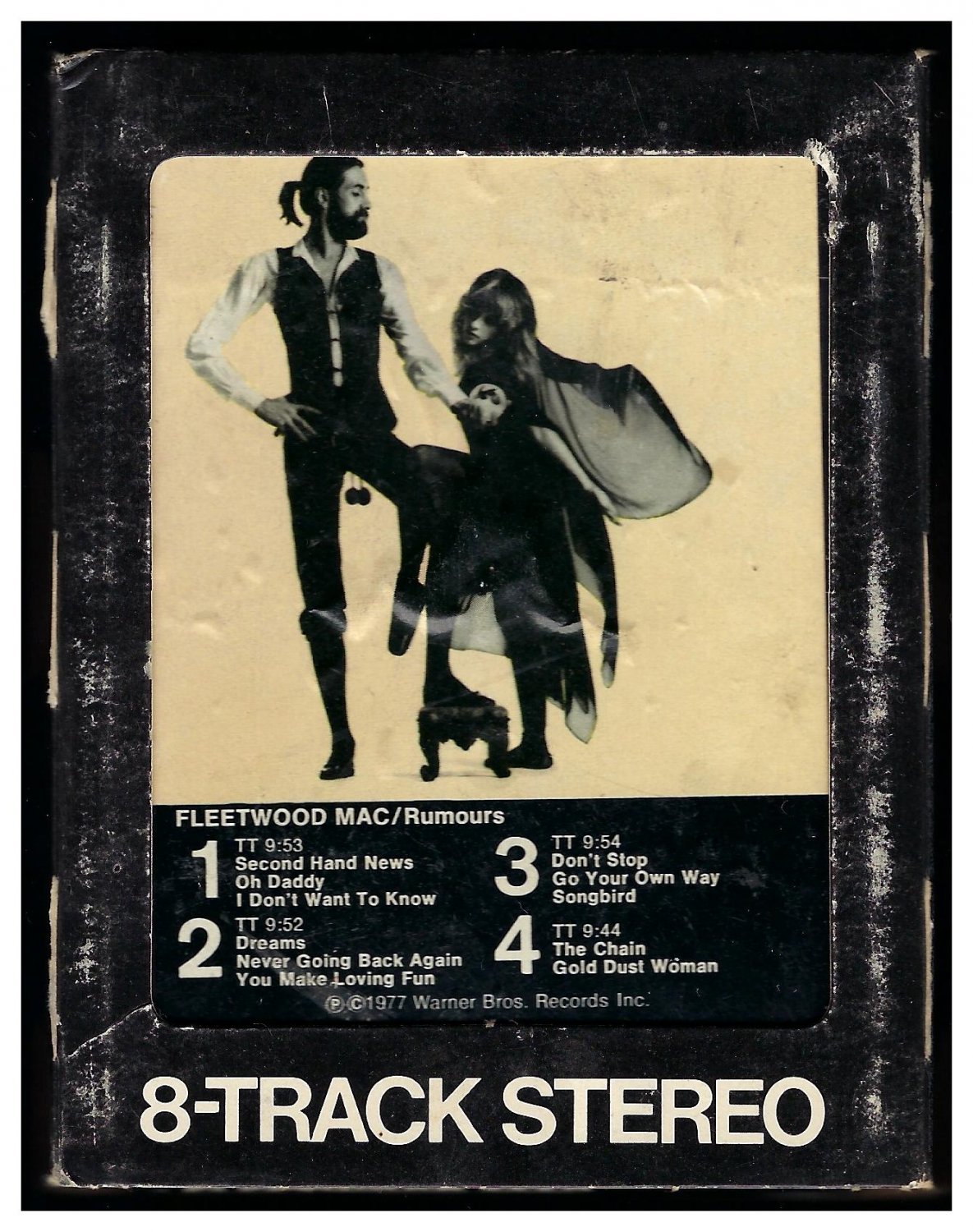 Fleetwood Mac Rumours 1977 WB A26 8TRACK TAPE