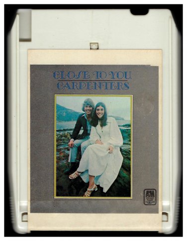 The Carpenters - Close To You 1970 A&M Quadraphonic A39 8-TRACK TAPE