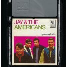 Jay & The Americans - Greatest Hits 1965 UA A19B 8-TRACK TAPE