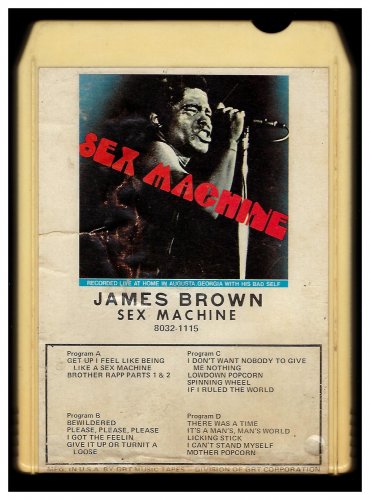 James Brown - Sex Machine 1970 GRT KING A7 8-TRACK TAPE