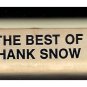 Hank Snow - The Best Of Hank Snow 1966 RCA Re-issue A15 8-TRACK TAPE
