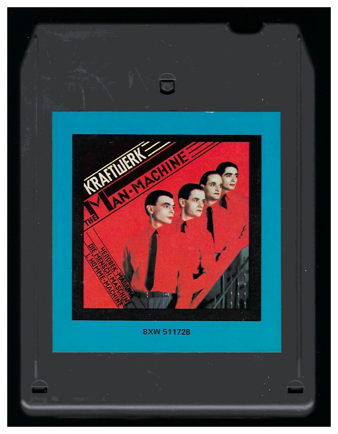 Kraftwerk - The Man-Machine 1978 CRC CAPITOL A18F 8-TRACK TAPE